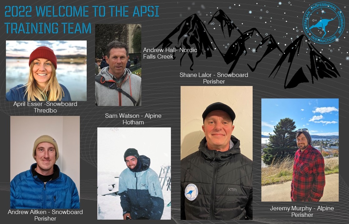 Welcome to the APSI Training Team!